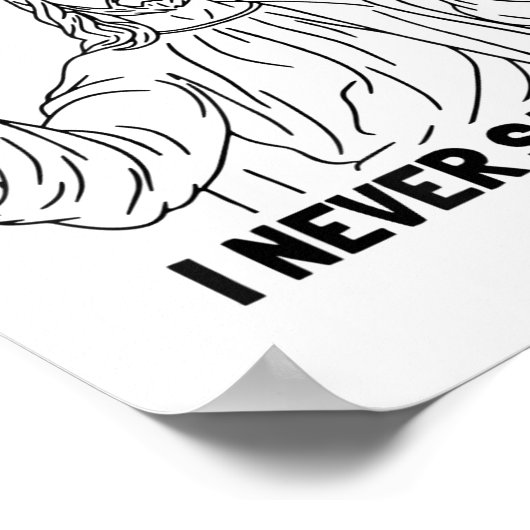 私はクリスチャン・レルを言ったこおもしろいとがない ポスター (角)