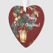 私はクリスマスがあなたを愛している オーナメント (正面)