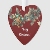 私はクリスマスがあなたを愛している オーナメント (正面)