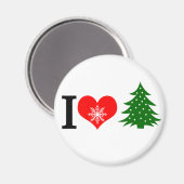 私はクリスマスが大好きだ マグネット (正面/裏面)