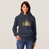 私はクリスマスが大好き パーカ (正面フル)