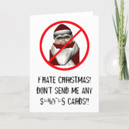 私はクリスマスが嫌いだ シーズンカード