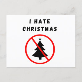 私はクリスマスが嫌いだ ポストカード