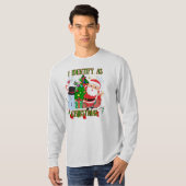 私はクリスマスだと思う Tシャツ (正面フル)