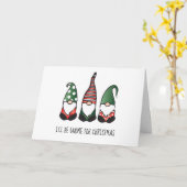 私はクリスマスに格言になる カード (黄色い花)