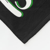 私はクリスマスに欲しいのはクリスマスツリーのライトをいじっている フリースブランケット (角)