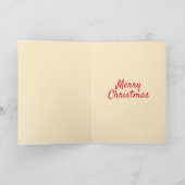 私はクリスマスに欲しいのは可愛いおもしろい カード (内部)