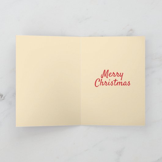 私はクリスマスに欲しいのは可愛いおもしろい カード (内部)