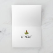 私はクリスマスに欲しいの*****あなただけ***** シーズンカード (内部)