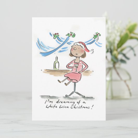 私はクリスマスに白ワインを飲む夢を見ている 招待状 (スタンド正面)