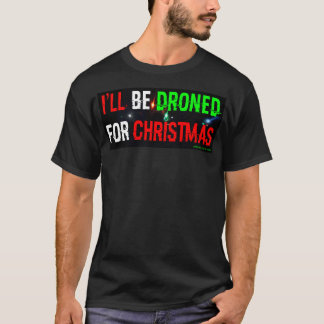 私はクリスマスに飲まれる Tシャツ