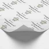 私はクリスマスのためのカバがほしいと思います ラッピングペーパー (角)