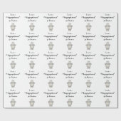 私はクリスマスのためのカバがほしいと思います ラッピングペーパー (フラット)