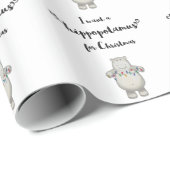 私はクリスマスのためのカバがほしいと思います ラッピングペーパー (ロールコーナー)