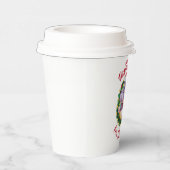 私はクリスマスのカバのクリスマスHippo 紙コップ (右)