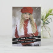 私はクリスマスのタイプライターのシンプル家に帰る シーズンカード (スタンド正面)