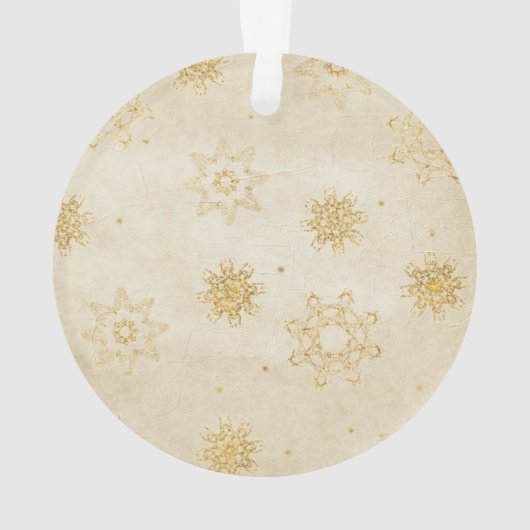 私はクリスマスのチャールズ・ディケンズの雪片に名誉を与えます オーナメント (裏面)