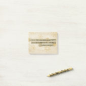 私はクリスマスのチャールズ・ディケンズの雪片に名誉を与えます ポストイット (デスク上)