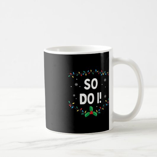 私はクリスマスの家族の服装に合わないので コーヒーマグカップ (右)