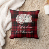 私はクリスマスの小さなキャンパーのために家に帰る クッション (ブランケット)