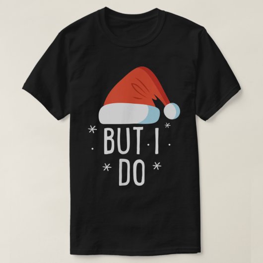 私はクリスマスの服装に合わせないがXmaをする Tシャツ (デザイン正面)