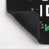 私はクリスマスの服装に合わせないけど マウスパッド (コーナー)