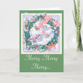 私はクリスマスの鐘を聞きました シーズンカード (正面)