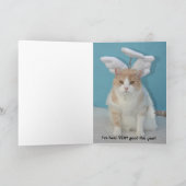 私はクリスマスまで「待つことができません! シーズンカード (内部)