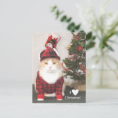 私はクリスマスを愛します! シーズンポストカード (スタンド正面)