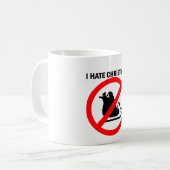 私はクリスマスを憎みます コーヒーマグカップ (正面左)