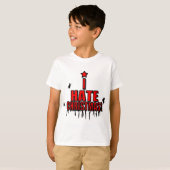 私はクリスマスを憎みます Tシャツ (正面フル)