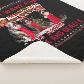 私はクリスマスイベントでビーグルとコーヒーが欲しいだけ シェルパブランケット (3/4)