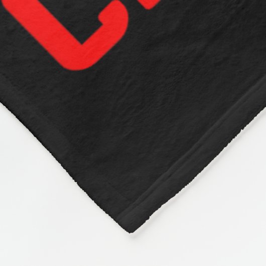 私はクリスマスサンタトランプのクリスマスのためおもしろいに家に帰る フリースブランケット (角)