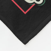 私はクリスマスサンタトランプのクリスマスのためおもしろいに家に帰る フリースブランケット (角)