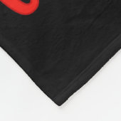 私はクリスマスサンタトランプのクリスマスのためおもしろいに家に帰る フリースブランケット (角)