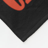 私はクリスマスサンタトランプのクリスマスのためおもしろいに家に帰る フリースブランケット (角)