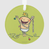 私はクリスマスツリーです! オーナメント (裏面)