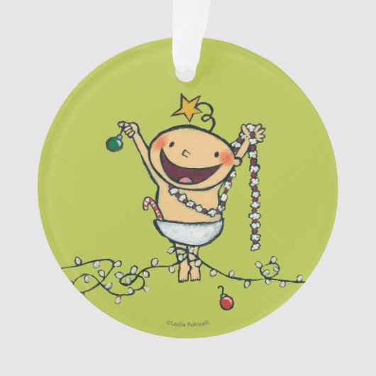 私はクリスマスツリーです! オーナメント (正面)