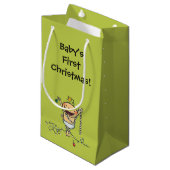 私はクリスマスツリーです! スモールペーパーバッグ (正面アングル)