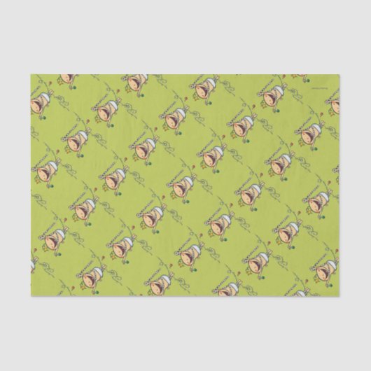 私はクリスマスツリーです! 薄葉紙 (正面)