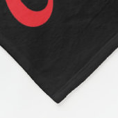 私はクリスマストランプクリスマスパジャマの家おもしろいに帰る フリースブランケット (角)