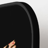 私はクリスマス映画を見て物を焼きたいM ピックルボールラケット (左詳細)