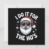 私はクリスマス・アフリカ系アメリカ人のためにやっている シーズンカード (正面)