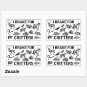 私はクリッター用ブレーキ 長方形シール (シート)