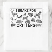 私はクリッター用ブレーキ 長方形シール (バッグ)