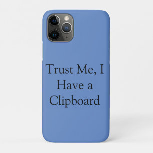 私はクリップボードを持っています iPhone 11 PROケース