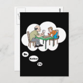 私はクリベッジ遊の方が良い ポストカード (正面/裏面)