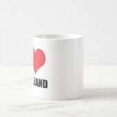 私はクリーブランドが大好き コーヒーマグカップ (中央)