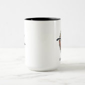 私はクリームマグカップとコーヒーが好き!@crimulus マグカップ (中央)