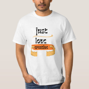 私はクレアチンが大好おもしろいき、引用文 Tシャツ